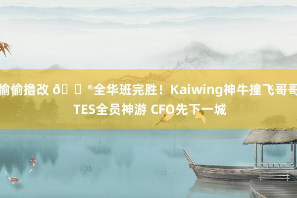 偷偷撸改 🎮全华班完胜！Kaiwing神牛撞飞哥哥 TES全员神游 CFO先下一城