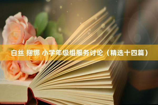 白丝 捆绑 小学年级组服务讨论（精选十四篇）